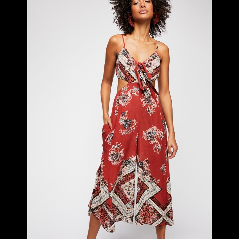 🥀 free people bella jumpsuit 🥀